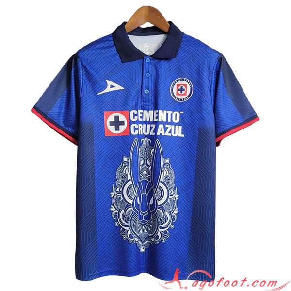 Maillot de Foot Cruz Azul Bleu Day Of The Dead 2023/2024