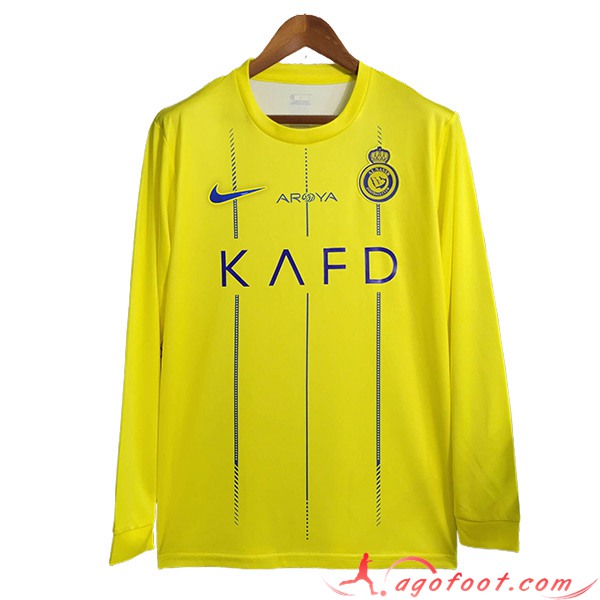 Maillot de Foot Al-Nassr Domicile Manches Longues 2023/2024