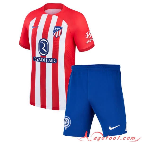Maillot de Foot Atletico Madrid Enfant Domicile 2023/2024