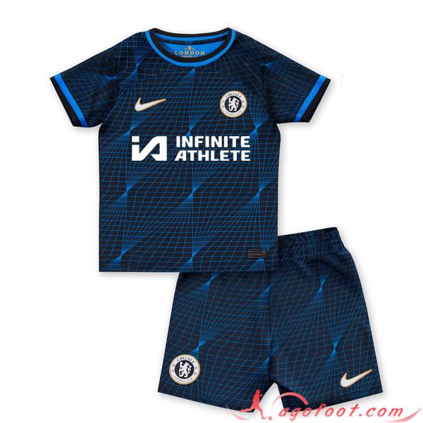 Maillot de Foot FC Chelsea Enfant Sponsor Exterieur 2023/2024