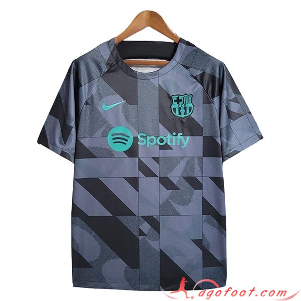Training T-Shirts FC Barcelone Gris 2023/2024 -04