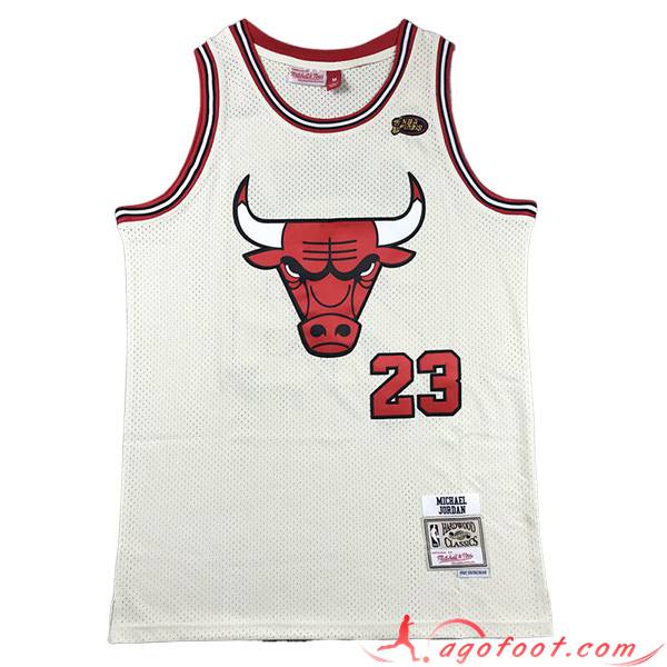 Maillot Chicago Bulls (JORDAN #23) 2023/24 Blanc/Rouge