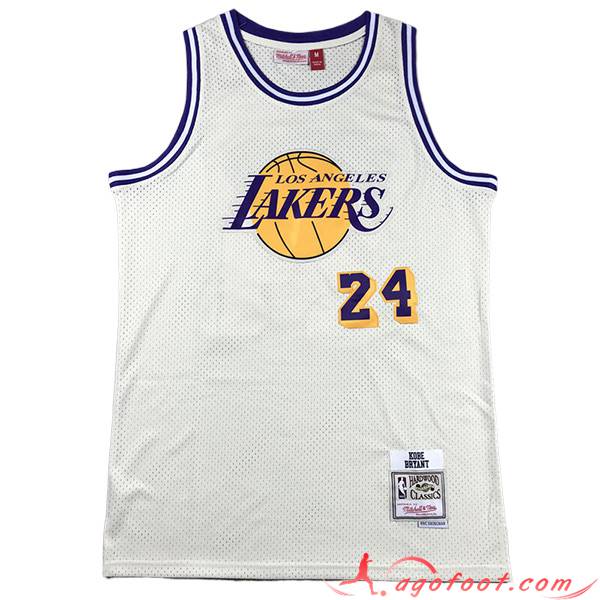 Maillot Los Angeles Lakers (BRYANT #24) 2023/24 Blanc -02