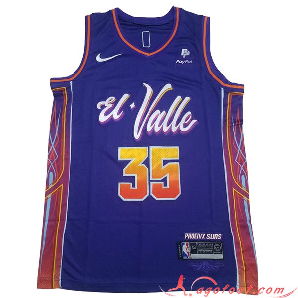 Maillot Phoenix Suns (DURANT #35) 2023/24 Pourpre -02