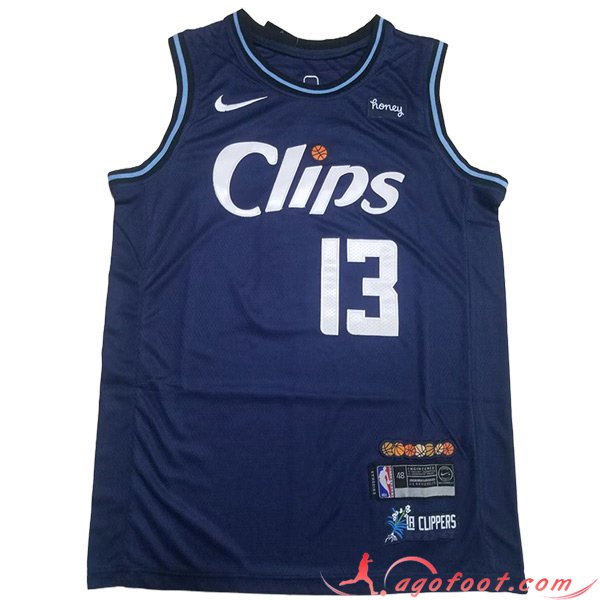 Maillot Los Angeles Clippers (GEORGE #13) 2023/24 Bleu Foncé