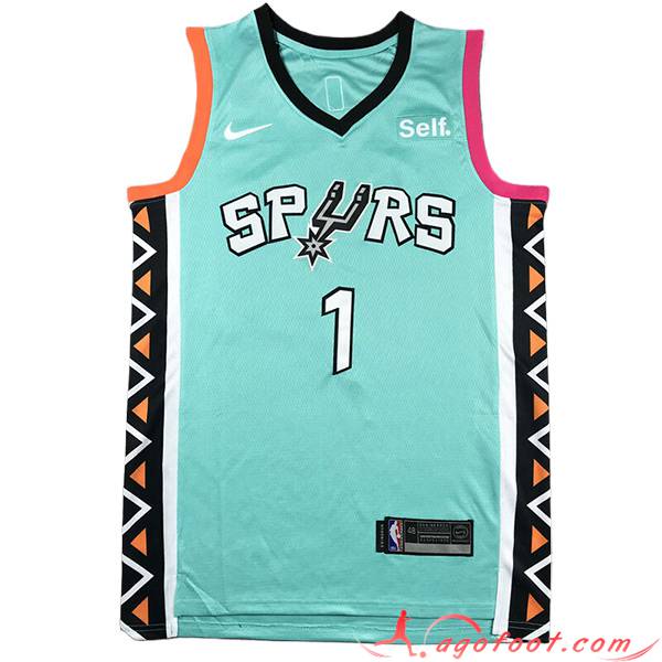 Maillot San Antonio Spurs (WEMBANYAMA #1) 2023/24 Vert