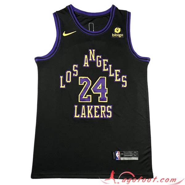 Maillot Los Angeles Lakers (BRYANT #24) 2023/24 Noir -06