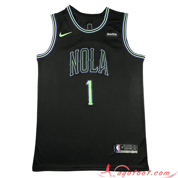 Maillot New Orleans Pelicans (WILLIAMSON #1) 2023/24 Noir