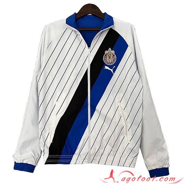 Coupe-Vent C.D.Guadalajara Blanc 2023/2024