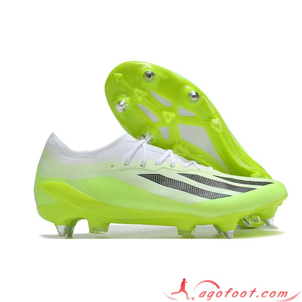 Adidas Chaussures de Foot X Crazyfast1 SG Vert/Noir