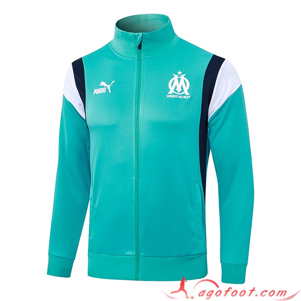 Veste Foot Marseille Bleu Clair 2023/2024 -02
