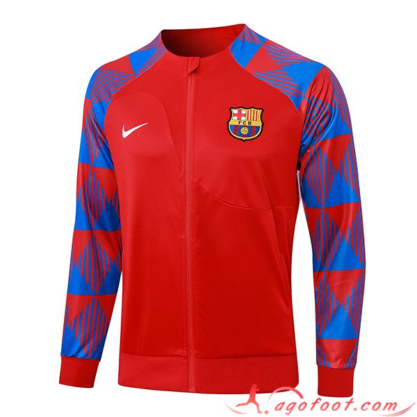 Veste Foot FC Barcelone Rouge 2023/2024 -02