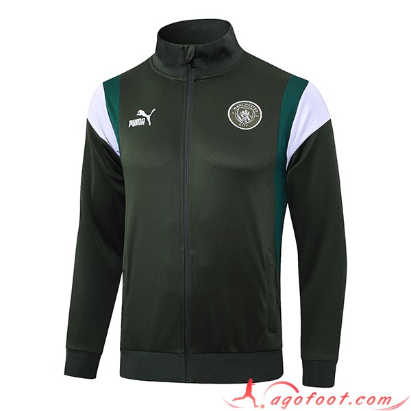 Veste Foot Manchester City Vert 2023/2024