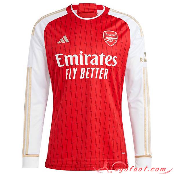 Maillot de Foot Arsenal Domicile Manches Longues 2023/2024