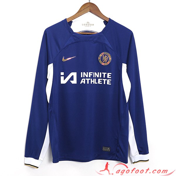 Maillot de Foot FC Chelsea Domicile Manches Longues 2023/2024