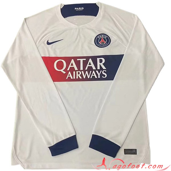Maillot de Foot PSG Exterieur Manches Longues 2023/2024