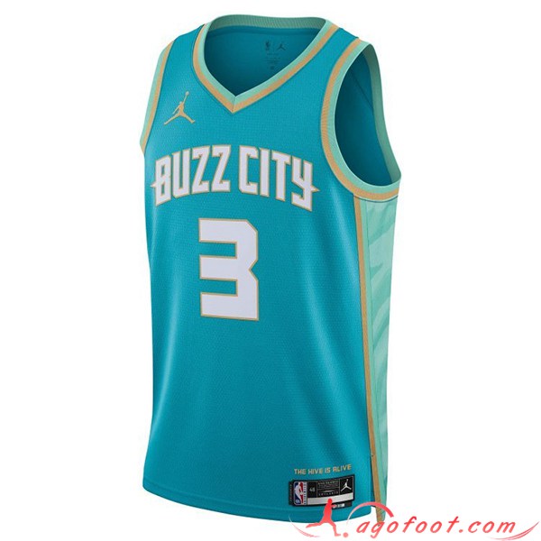 Maillot Charlotte Hornets (ROZIER III #3) 2023/24 Bleu
