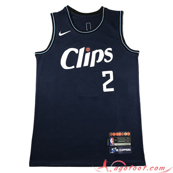 Maillot Los Angeles Clippers (LEONARO #2) 2023/24 Noir -02