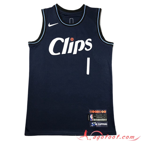 Maillot Los Angeles Clippers (HARDEN #1) 2023/24 Bleu Foncé