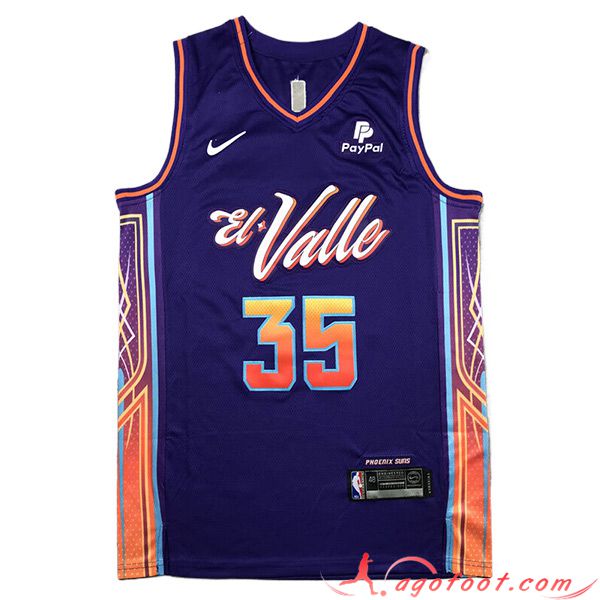 Maillot Phoenix Suns (DURANT #35) 2023/24 Pourpre -03