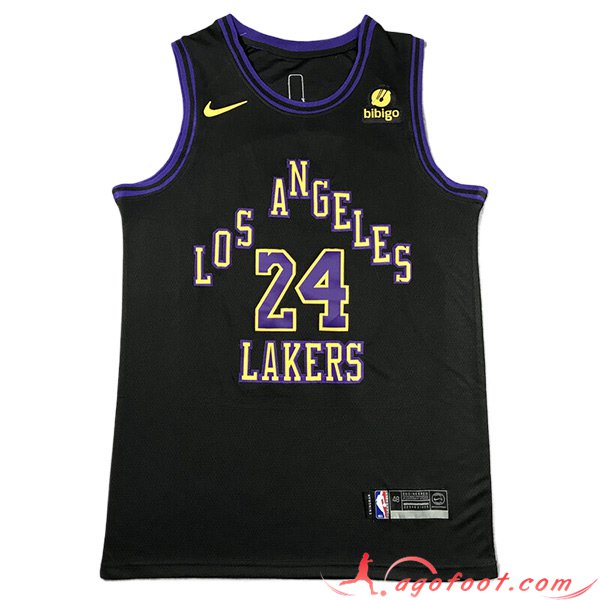 Maillot Los Angeles Lakers (BRYANT #24) 2023/24 Noir -07