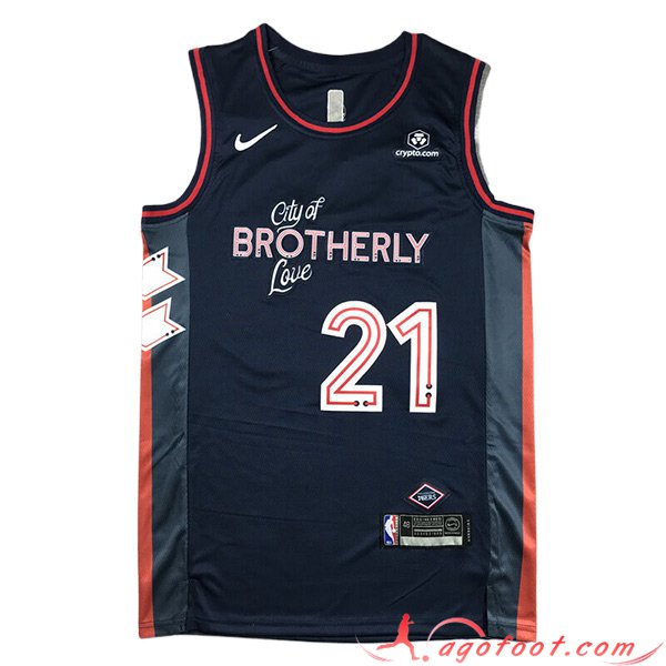 Maillot Philadelphia 76ers (EMBIID #21) 2023/24 Noir