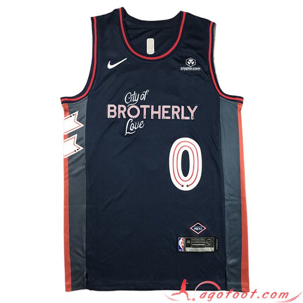 Maillot Philadelphia 76ers (MAXEY #0) 2023/24 Noir