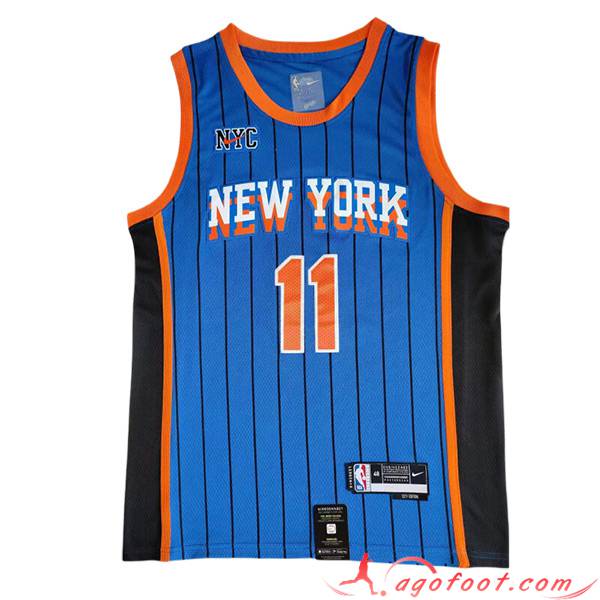 Maillot New York Knicks (BRUNSON #11) 2023/24 Bleu/Noir