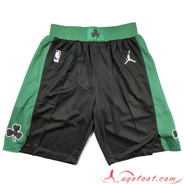 Shorts NBA Boston Celtics 2023/24 Noir/Vert -02