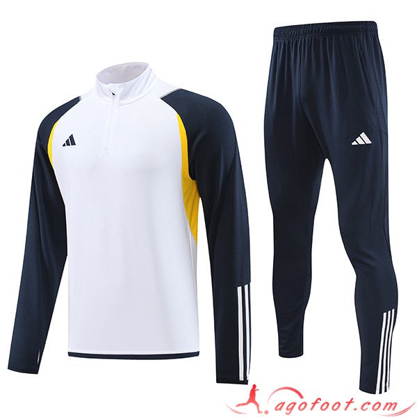 Ensemble Survetement de Foot Adidas Blanc 2023/2024