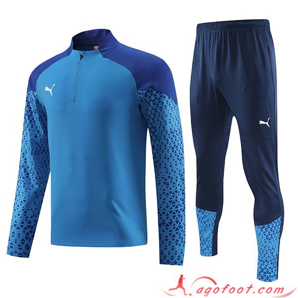 Ensemble Survetement de Foot PUMA Bleu 2023/2024