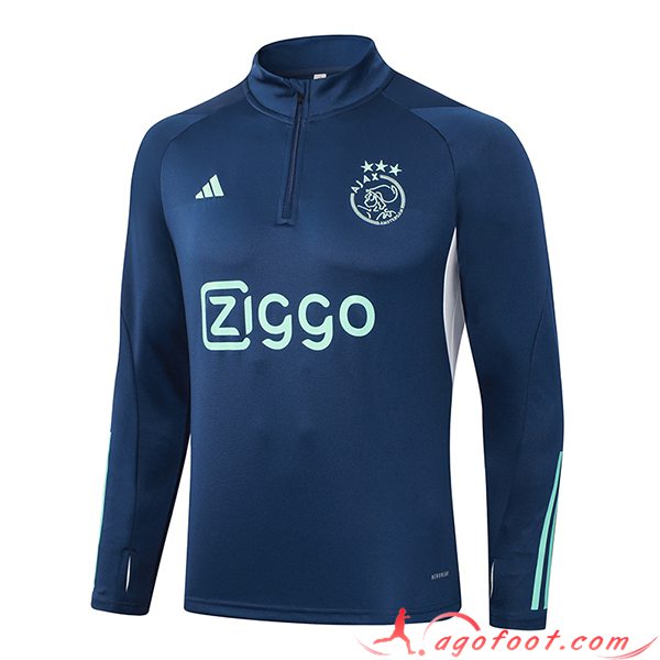 Sweatshirt Training Ajax Bleu Foncé 2023/2024 -02