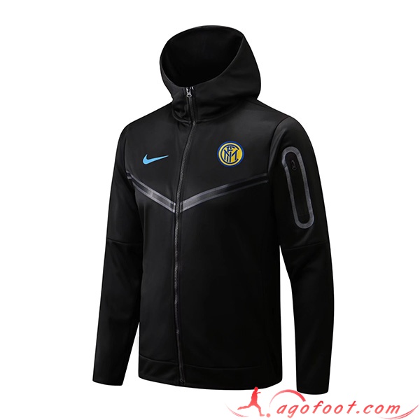 Veste A Capuche Inter Milan Noir 2023/2024