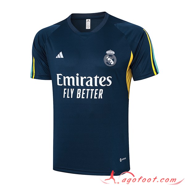 Polo Foot Real Madrid Bleu Foncé 2023/2024