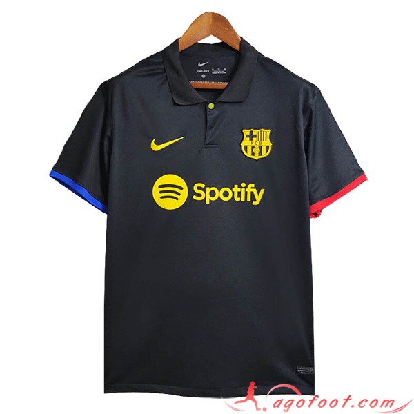 Polo Foot FC Barcelone Noir 2023/2024