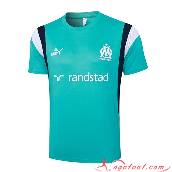 Polo Foot Marseille Bleu 2023/2024