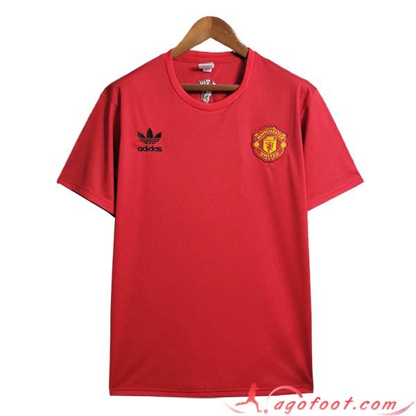 Training T-Shirts Manchester United Rouge 2023/2024 -03