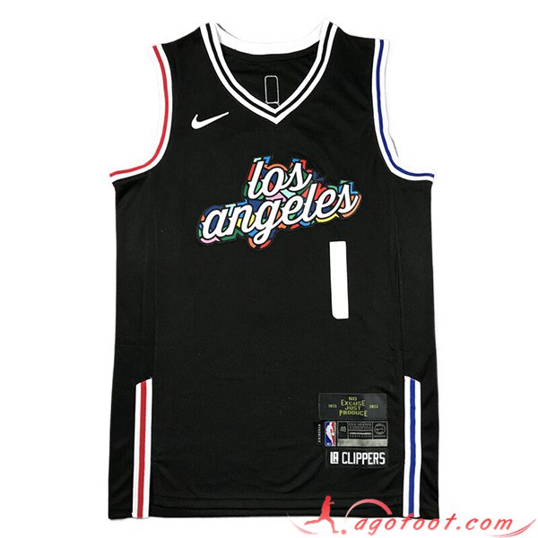 Maillot Los Angeles Clippers (HARDEN #1) 2023/24 Noir/Blanc