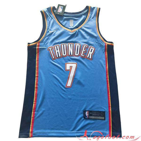 Maillot Oklahoma City Thunder (HOLMGREN #7) 2023/24 Bleu/Noir