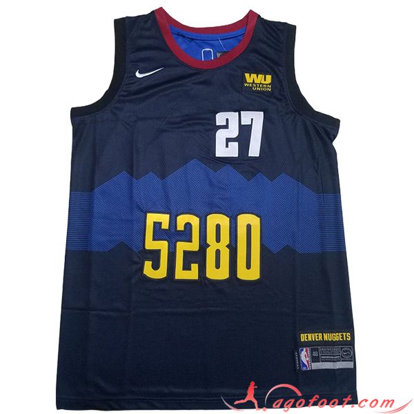 Maillot Denver Nuggets (MURRAY #27) 2023/24 Noir/Bleu