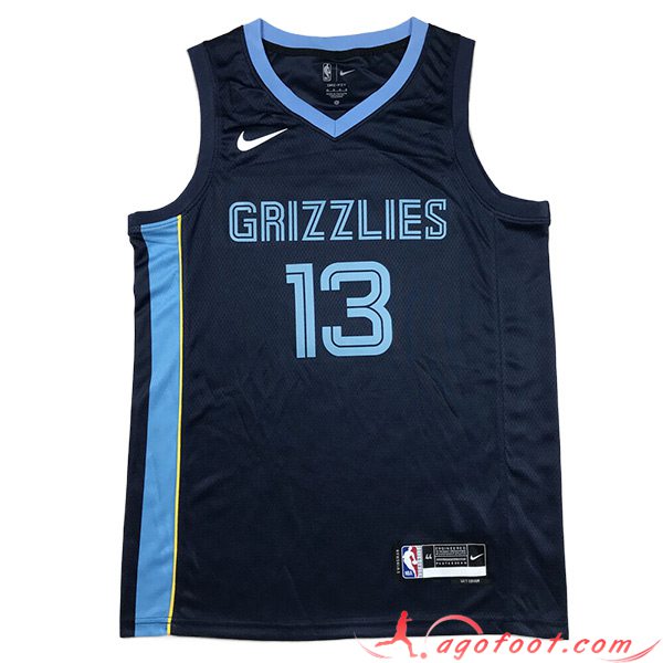Maillot Memphis Grizzlies (JACKSON JR. #13) 2023/24 Bleu Foncé