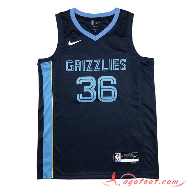 Maillot Memphis Grizzlies (SMART #36) 2023/24 Bleu Foncé