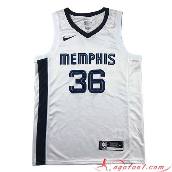 Maillot Memphis Grizzlies (SMART #36) 2023/24 Blanc