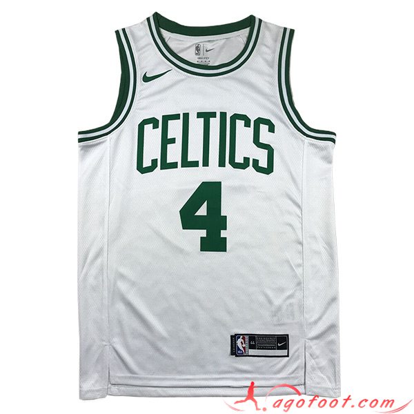 Maillot Boston Celtics (HOLIDAY #4) 2023/24 Blanc/Vert