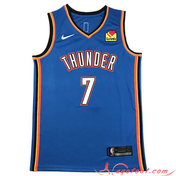 Maillot Oklahoma City Thunder (HOLMGREN #7) 2023/24 Bleu