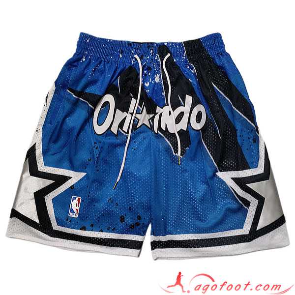 Shorts NBA Orlando Magic 2023/24 Bleu -04