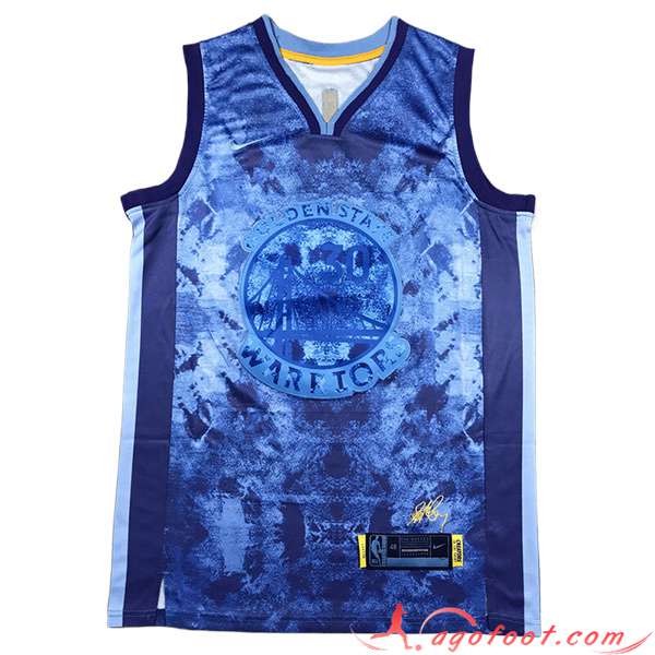 Maillot Golden State Warriors (CURRY #30) 2023/24 Pourpre