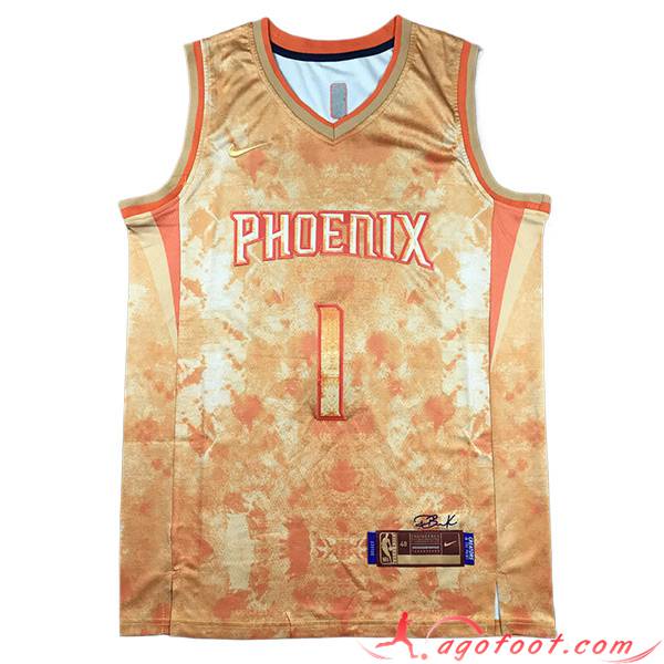 Maillot Phoenix Suns (BOOKER #1) 2023/24 Orange