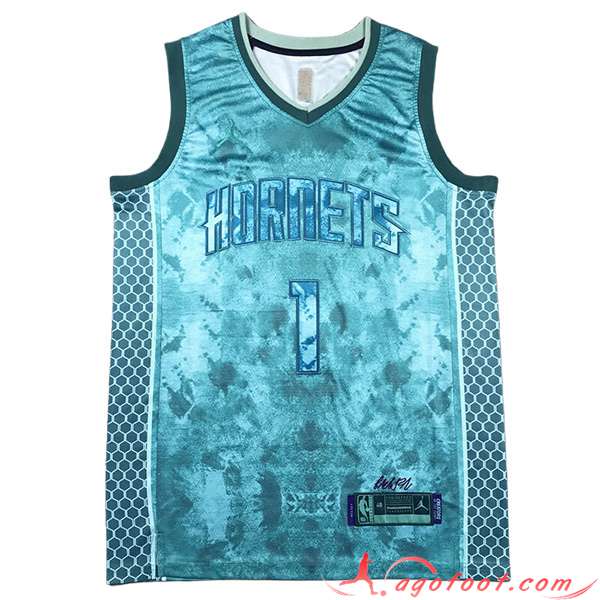 Maillot Charlotte Hornets (BALL #1) 2023/24 Vert