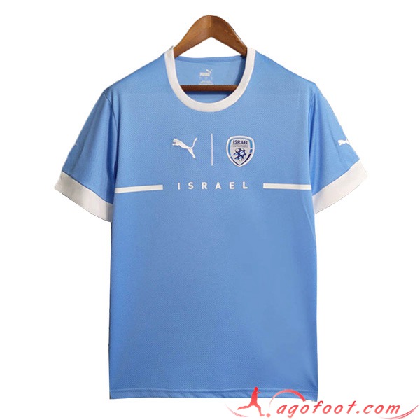 Maillot Equipe Foot Israel Bleu 2023/2024